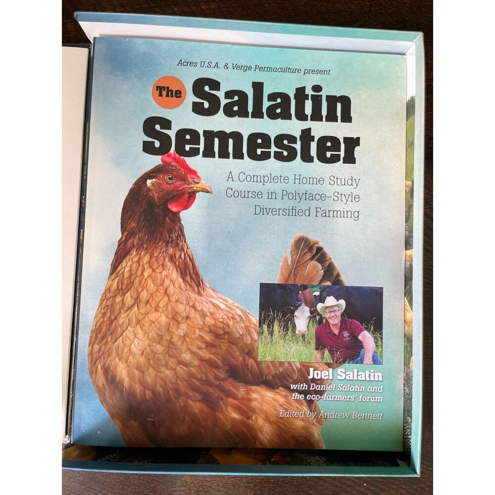 The Salatin Semester Joel Salatin 12 DVD Book Set Polyface Farming Course